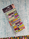 Vintage Sticko Stickers, Speech Bubbles, 1 Sheet New & Sealed