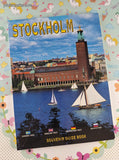 Vintage 1999 Stockholm Souvenir Swedish-English Edition Travel Book Softcover, Like New