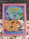 Vintage 1985 1st Printing I Had a Bad Dream: A Book About Nightmares Hardcover