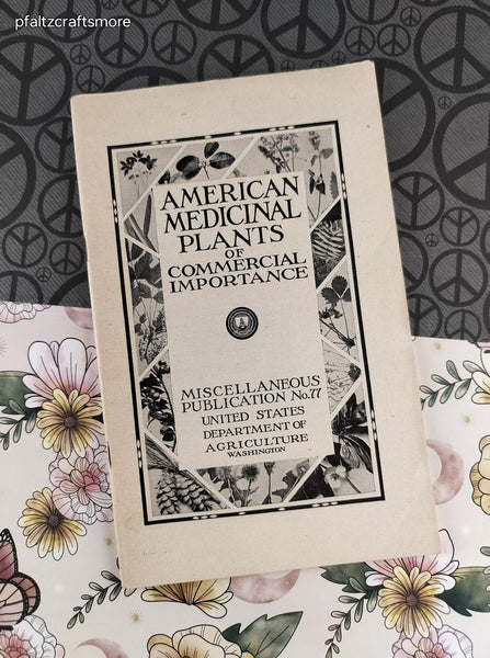 Vintage 1935 American Medicinal Plants of Commercial Importance Softcover Booklet