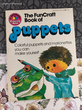 Vintage 1976 Scholastic FunCraft Book of Puppets Softcover