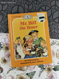 Vintage 1980 Wacky Families Golden Book Mr. Biff the Boxer Hardcover