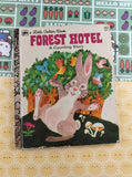 Vintage 1973 Little Golden Book: Forest Hotel, A Counting Story Hardcover