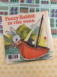 Vintage 1986 1st (American) Printing Fuzzy Rabbit in the Park by Rosemary Billam, Softcover