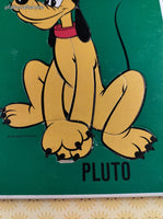 Vintage Jaymar "Pluto" Walt Disney Cardboard Frame-Tray Puzzle
