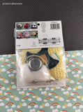 Vintage 1998 Chenille Chick Button Buddy Embroidery Kit SEALED