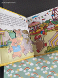 Vintage 1984 The Honeybears Go to the Amusement Park Pop-Up Book Hardcover