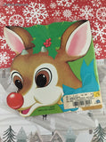Vintage 1972 Golden Super Shape Book Rudolph the Red-Nosed Reindeer Softcover