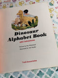 Vintage 1985 Dinosaur Alphabet Book ABC Adventures Troll Associates Softcover