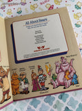 Vintage 1985 World of Teddy Ruxpin: All About Bears Hardcover
