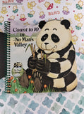 Vintage 1981 Count to 10 in No Man's Valley Spiral-Bound Board Book Hardcover, Like New