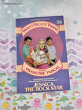 Vintage 1st Printing 1989 Sweet Valley Twins #34 "Jessica, The Rock Star" Softcover, Like New