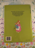 Vintage 1990 Richard Scarry's Naughty Bunny Big Golden Book Hardcover