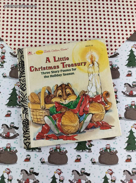 Vintage 1993 First Little Golden Book A Little Christmas Treasury Hardcover