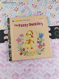 Vintage 1995 First Little Golden Book The Fuzzy Duckling Hardcover