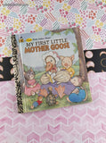 Vintage 1997 First Little Golden Book My First Little Mother Goose Hardcover