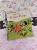 Vintage 1982 First Little Golden Book My Little Book of Prayers Hardcover