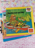 Vintage 1988 Mcdonalds Muppet Babies Presents Set/3 Softcovers