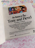 Vintage 1986 An American Tail "Tony and Fievel" Softcover McDonalds Promo