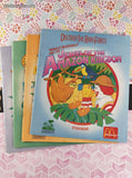 Vintage 1991 Mcdonalds Discover The Rain Forest Activity Sticker Books Set/4 Softcovers