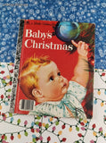 Vintage 1959 Little Golden Book: Baby's Christmas Hardcover