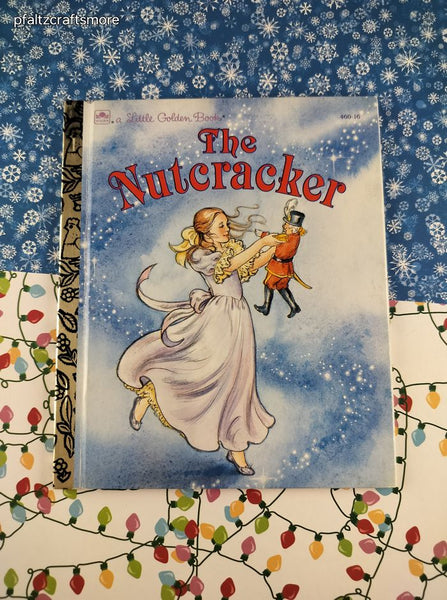 Vintage 1992 Little Golden Book: The Nutcracker Hardcover, Like New