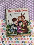 Vintage 1980 Little Golden Book: The Friendly Book Hardcover