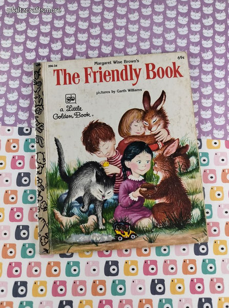 Vintage 1980 Little Golden Book: The Friendly Book Hardcover
