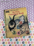 Vintage 2000 Little Golden Book: My First Counting Book Hardcover