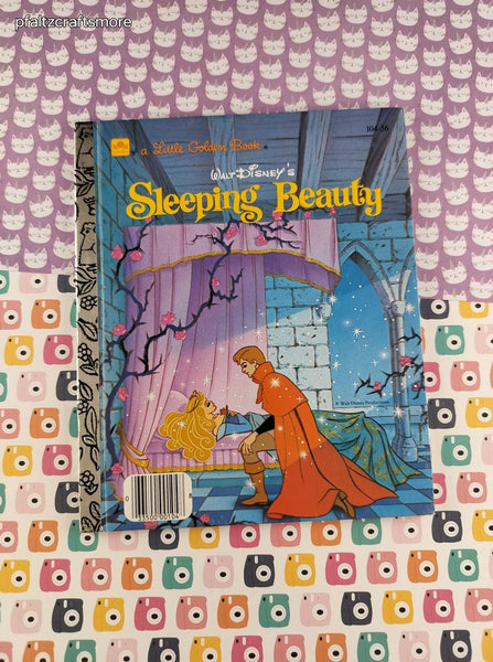 Vintage 1986 Little Golden Book: Walt Disney's Sleeping Beauty Hardcover, Like New
