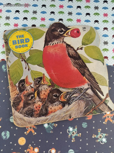 Vintage 1973 Golden Super Shape Book The Bird Book Softcover