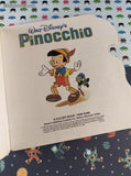 Vintage 1988 Golden Super Shape Book Walt Disney's Pinocchio Softcover