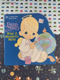 Vintage 1992 Golden Super Shape Book Precious Moments What a Wonderful World Softcover