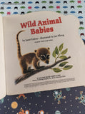 Vintage 1969 Golden Super Shape Book Wild Animal Babies Softcover