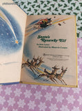 Vintage 1977 Rand McNally Junior Elf Books, Santa's Runaway Elf, Hardcover