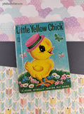 Vintage 1961 Rand McNally Book, Little Yellow Chick Hardcover