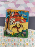 Vintage 1955 Whitman Books, Surprise in the Barn, Hardcover
