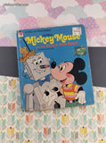 Vintage 1970 Whitman Books, Walt Disney's Mickey Mouse and the Really Neat Robot, Hardcover