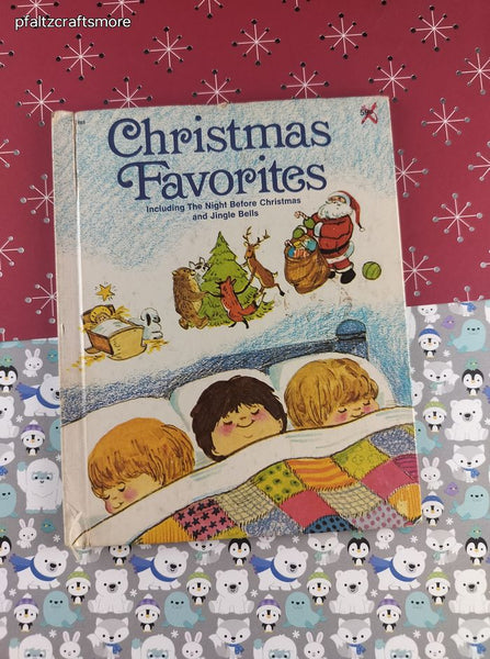 Vintage 1978 Wonder Books Christmas Favorites Hardcover
