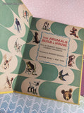 Vintage 1963 Wonder Books The Animals Build a House Hardcover