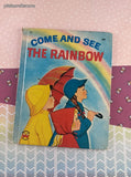 Vintage 1974 Wonder Books Come and See the Rainbow Hardcover