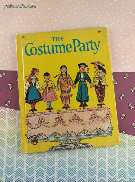 Vintage 1975 Wonder Books The Costume Party Hardcover