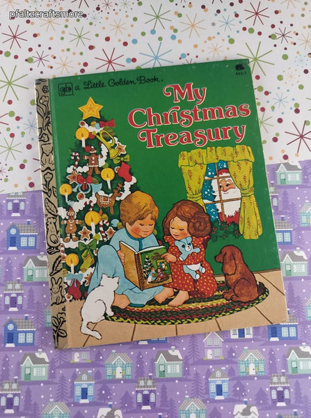 Vintage 1979 Little Golden Book: My Christmas Treasury Hardcover