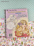 Vintage 1986 Little Golden Book: The Missing Wedding Dress Featuring Barbie Hardcover