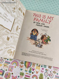 Vintage 1992 Little Golden Book: This is My Family Mercer Mayer Hardcover