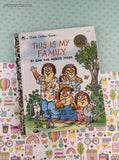 Vintage 1992 Little Golden Book: This is My Family Mercer Mayer Hardcover