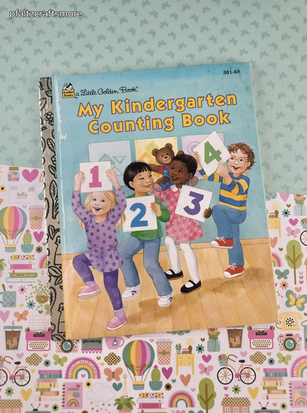 Vintage 1995 Little Golden Book: My Kindergarten Counting Book Hardcover