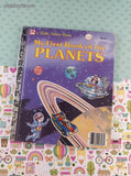 Vintage 1985 Little Golden Book: My First Book of the Planets Hardcover