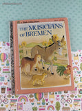 Vintage 1983 Little Golden Book: The Musicians of Bremen Hardcover