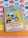 Vintage 1993 Little Golden Book: Sesame Street's Mother Goose Rhymes Hardcover